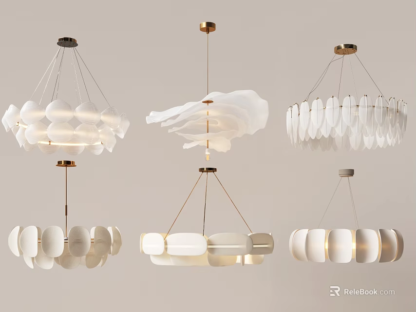 White Inflatable Decorative Models With Various Creative Shapes And Designs For Events 3d model