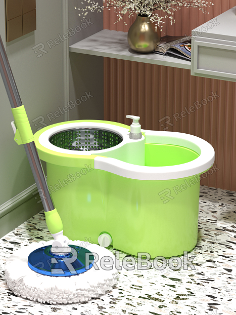 Modern Mop Bucket model