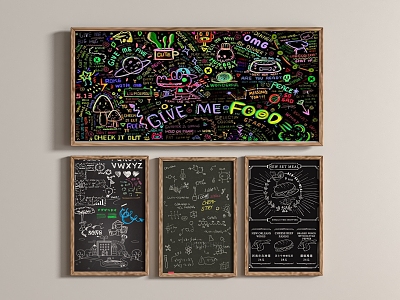 Blackboard 3d model