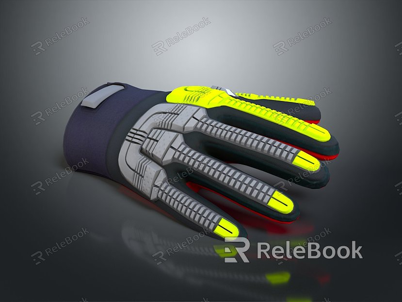 Gloves Handguard Realistic Game Items model