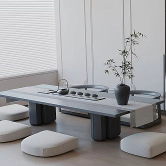 Modern Tea Room 3d model