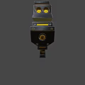 Weapon Sci-Fi Pistol 3d model