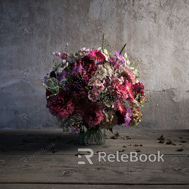 Modern Flower Vase Still Life model