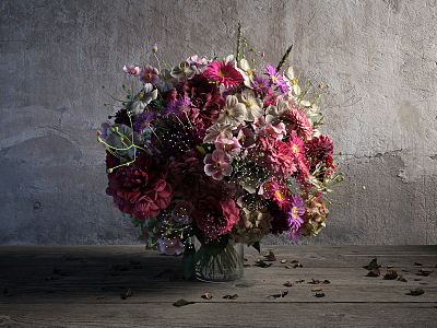 Modern Flower Vase Still Life model