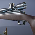 M40A1 sniper rifle 3d model