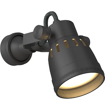 Modern Wall Lamp Simple Downlight Spotlight 3d model