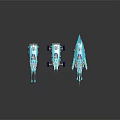 Spaceship Spacecraft 3d model