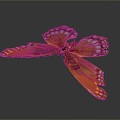 Moth Butterfly Colored Butterfly Tiger Butterfly Leaf Butterfly Flying Animals Flying Insects 3d model