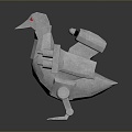 machine bird machine eagle mechanical bird mechanical animal machine animal 3d model