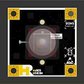 Computer Optical Sensor Module With Transparent Lens Red Laser And Yellow Frame Circuit Board