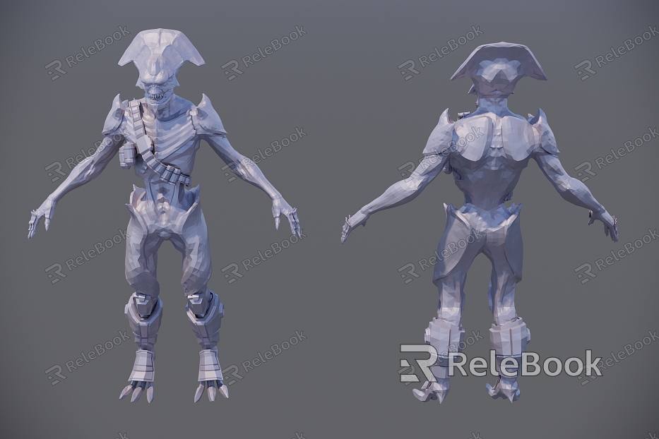 Alien Warrior model