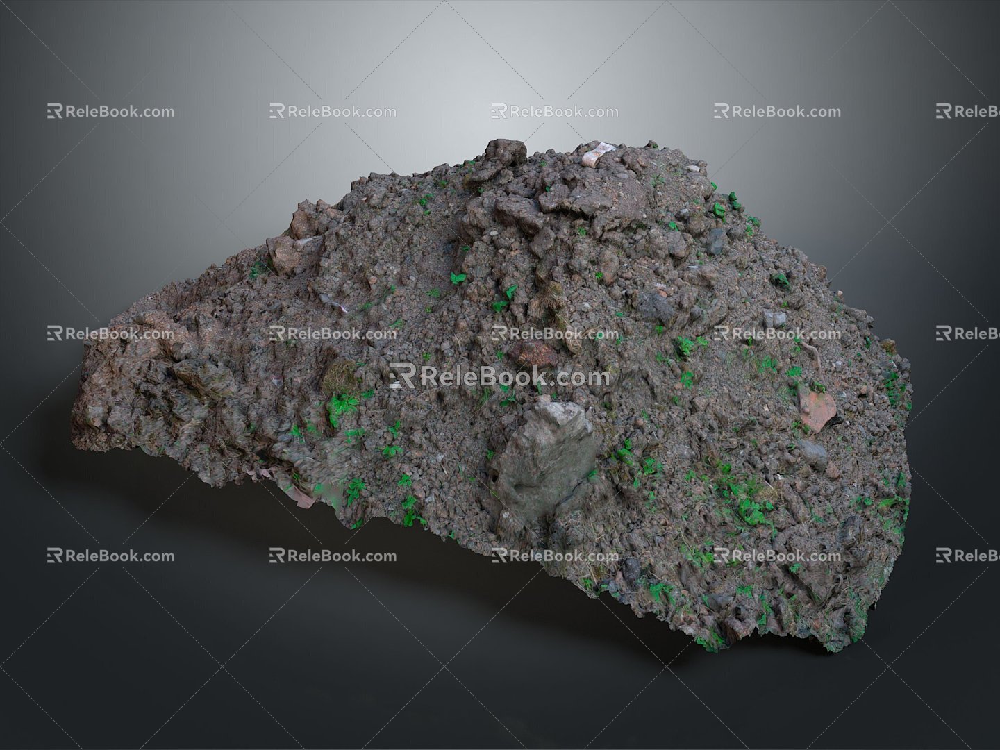 Stone Rock Stone Stone Appreciation Stone Strange Stone Ore Realistic 3d model