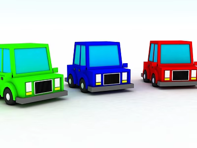 Modern Truck 3d model