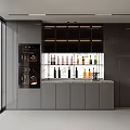 Ideal Modern Kitchen Cabinet Design With Wine Storage And Built In Ovens