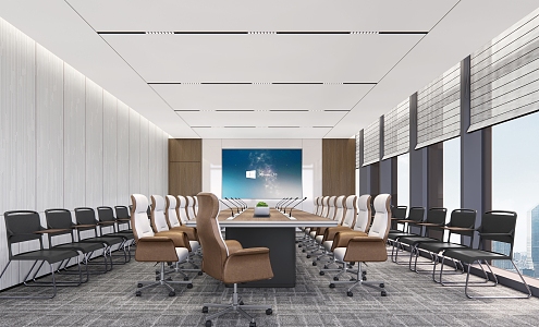 Meeting Room in Modern Meeting Room 3d model