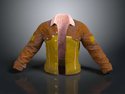 cotton-padded jacket down jacket goose down jacket thick clothes thick cotton-padded clothes autumn and winter clothing winter clothing autumn clothing 3d model