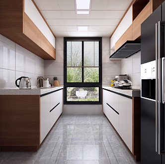 Modern Kitchen 3d model