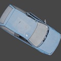 year of car. 3d model