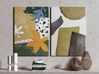 Quiet Decorative Paintings 3d model