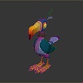 bird bird bird bird game animal cartoon animal animal realistic animal 3d model