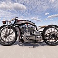 Vintage Motorcycle Luxury Motorcycle 3d model