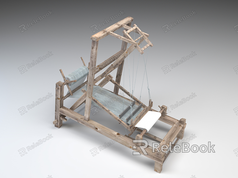 Chinese Style Loom Old Style Loom model