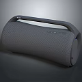 Sony Portable Bluetooth Speaker With Handle And Textured Design For Wireless Music Playback