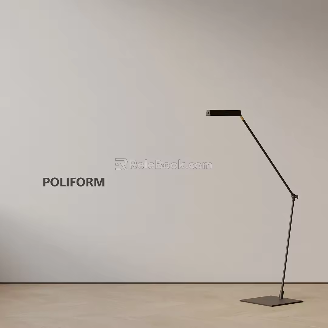 Modern floor lamp 3d model