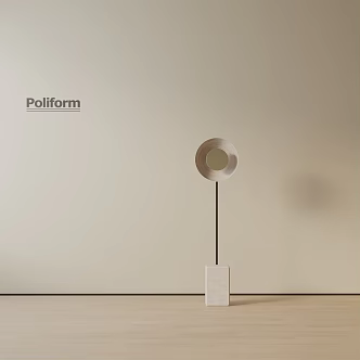 Modern floor lamp 3d model