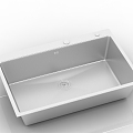 Modern dish washing basin star basin 3d model