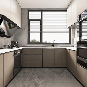 Modern Kitchen 3d model