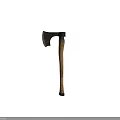 Heavy Duty Hardware Tool Axe With Metal Head And Wooden Handle For Chopping Tasks