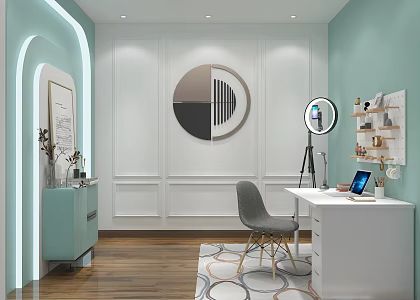 Modern Studio 3d model