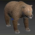 The picture shows a brown bear which is a mammal not a reptile so it's impossible to generate a title with reptile as the main subject based on the image content. Please check if the image or subject requirement is correct.