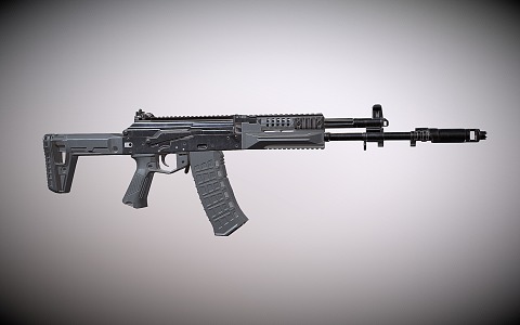 AK12 Rifle Assault Rifle Automatic Rifle 3d model