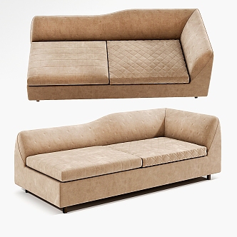 Sofa chaise longue 3d model