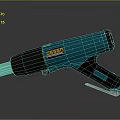 REESEN Professional Teal Heat Gun With Black Handle And Metal Nozzle