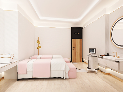 Modern SPA Beauty Room model