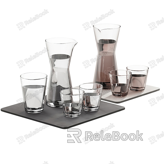 Modern Cup Water Cup Ornaments model