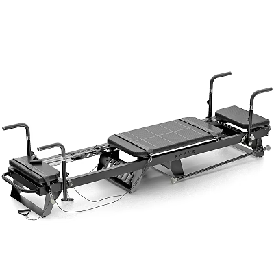 Pilates Reformer Equipment For Fitness Training 3d model