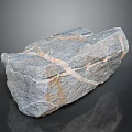 Natural Gray Stone With Wood Like Texture And Rough Surface Details