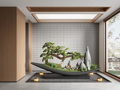 Modern Interior Landscape Landscaping model