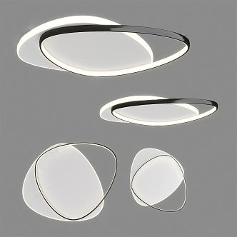 modern ceiling lamp 3d model