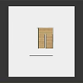 Modern Staircase Design With Golden Steps Black Railings And White Frame Structure