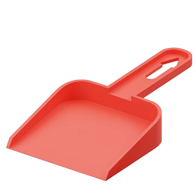 Modern dustpan shovel cartoon dustpan 3d model Modern dustpan shovel cartoon dustpan 3d model