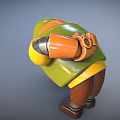Robot Intelligent Robot AI Robot Monitoring Robot Mecha Man Mecha Warrior Alien 3d model
