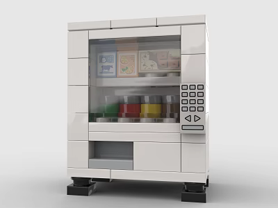 Lego toy building blocks vending machine vending machine 3d model