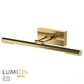 Modern Gold Wall Lamp With Sleek Metal Design For Interior Decoration