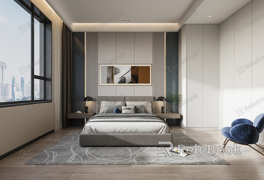 Modern Bedroom model