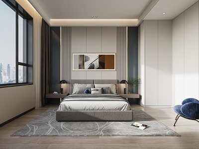 Modern Bedroom model